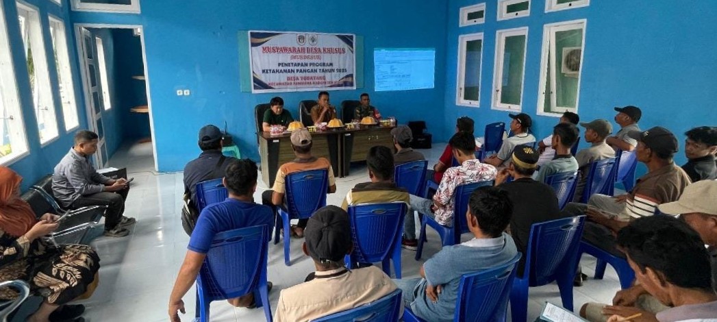 Penetapan Program Ketahanan Pangan Tahun 2025